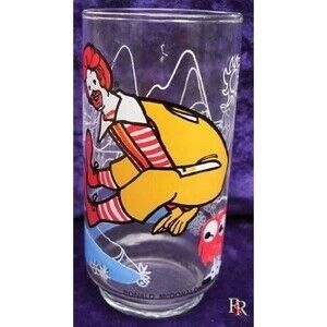 McDonald's Vintage Ronald 1977 Glass
